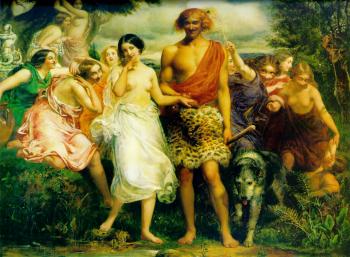 Sir John Everett Millais : Cymon and Iphigenia